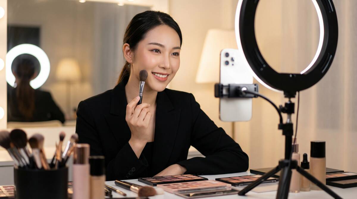 糖心vlog美妆视频教程